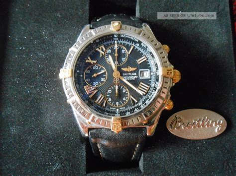 breitling windrider crosswind stahl gold